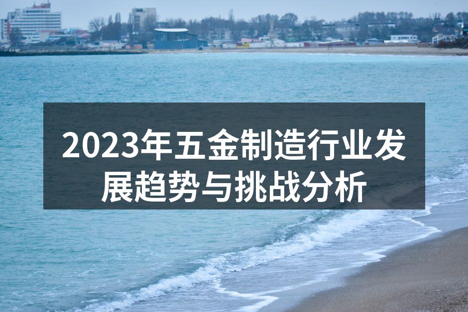 2023年五金制造行业发展趋势与挑战分析